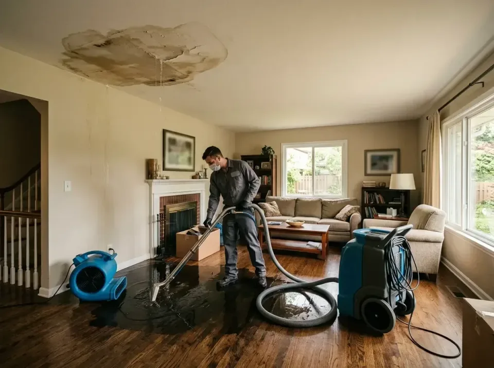 attic-pipe-burst-ceiling-drip-008 — frequently asked questions, Water Damage Restoration & Carpet Care in Lancaster, SC